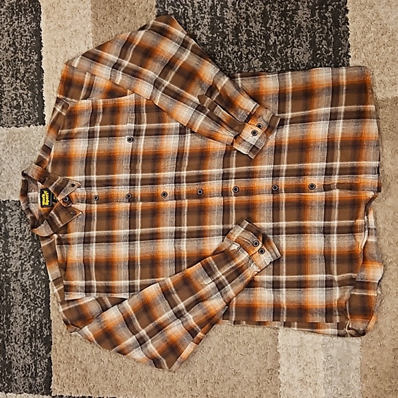 Work N' Sport Other - Work n' Sport Men's Flannel Plaid Long-Sleeve Work Shirt. Sz: 2XT